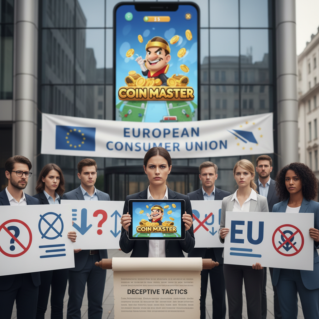EU Consumer Groups Target Coin Master Over Deceptive Tactics