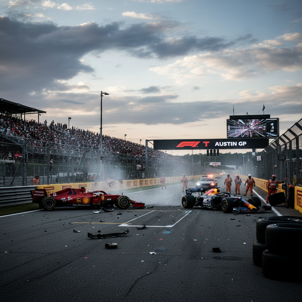 F1 Title Race Explodes After Dramatic Austin Grand Prix