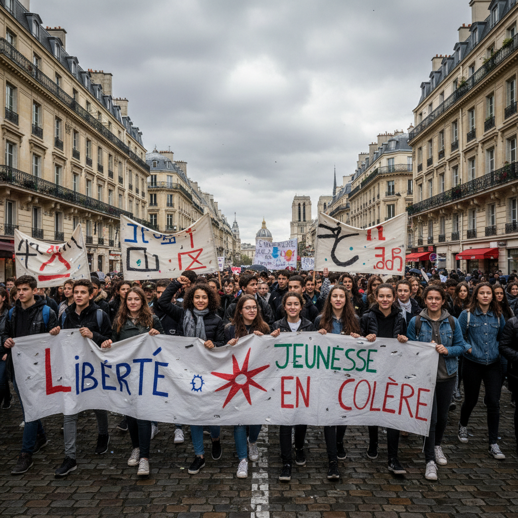Why French Students Are Blocking Schools and Clashing With Police — image 1