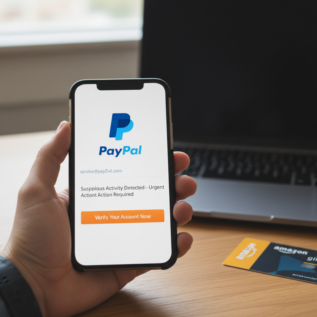 FTC Warns of New PayPal Invoice Scam Demanding Gift Cards