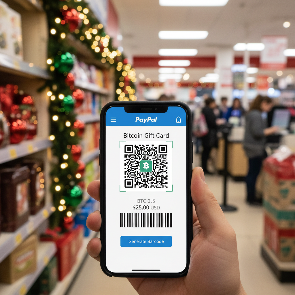 PayPal Launches Instant Crypto-to-Gift-Card Feature