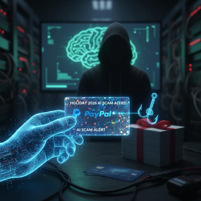AI Phishing Scams Target PayPal Gift Cards for 2026 Holidays