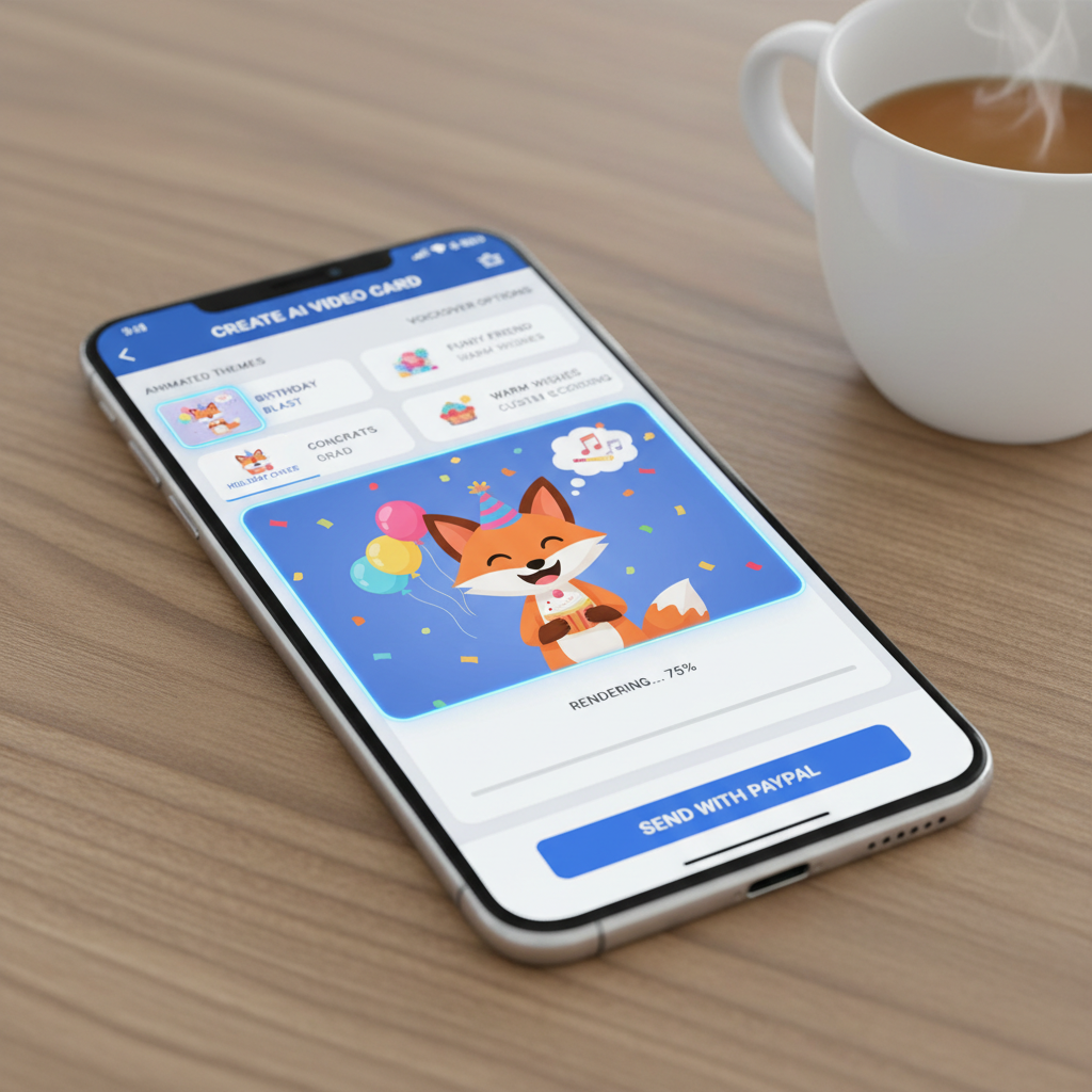 PayPal Launches AI Video Greetings to Rescue Bland Digital Gift Cards — image 1