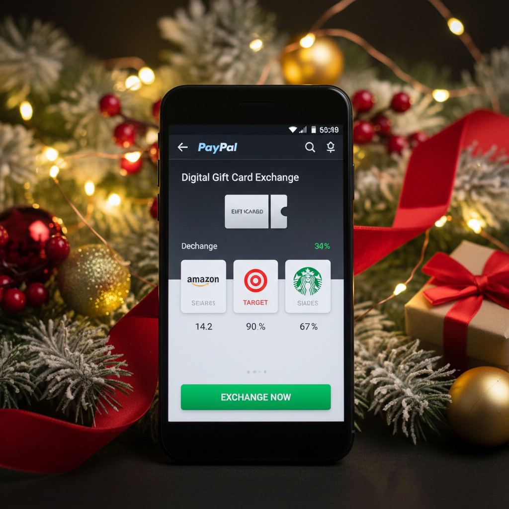 PayPal Debuts Zero-Fee Gift Card Exchange to Challenge Tech Giants