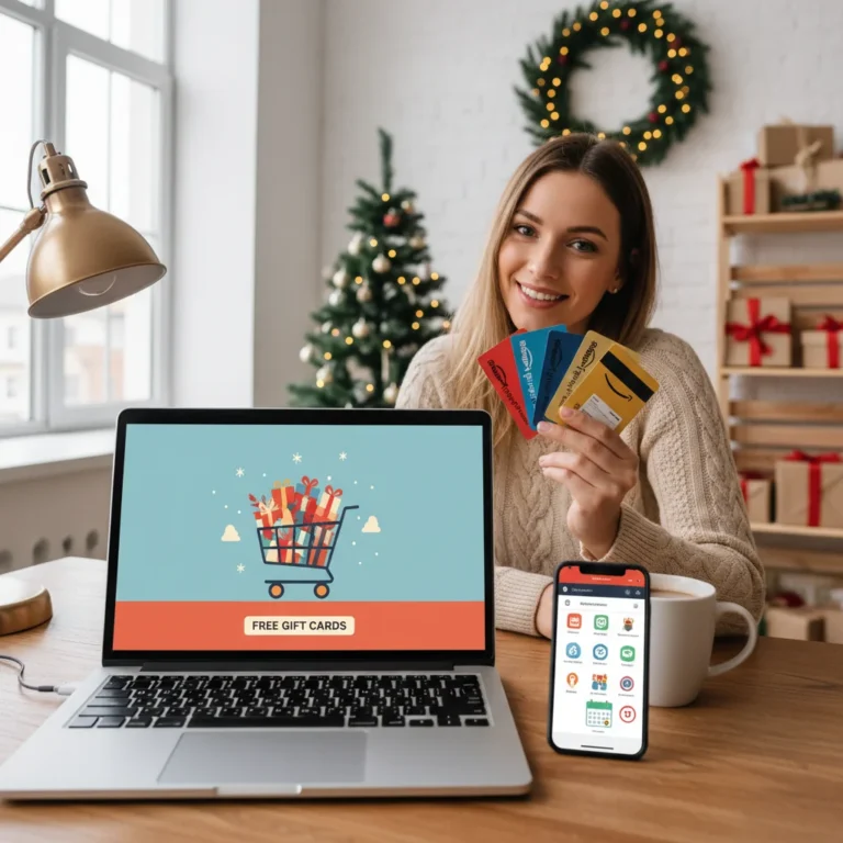 How to Safely Earn Free Amazon Gift Cards for Holiday Shopping