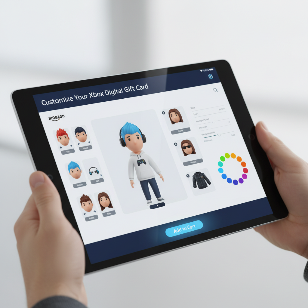 Xbox and Amazon Debut 3D Avatar Gift Cards to Cut Holiday Waste — image 1